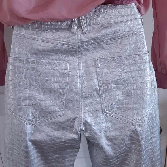 naked wardrobe los angeles, XS, Faux Reptile Rayon Blend Jeans - Picture 7 of 11